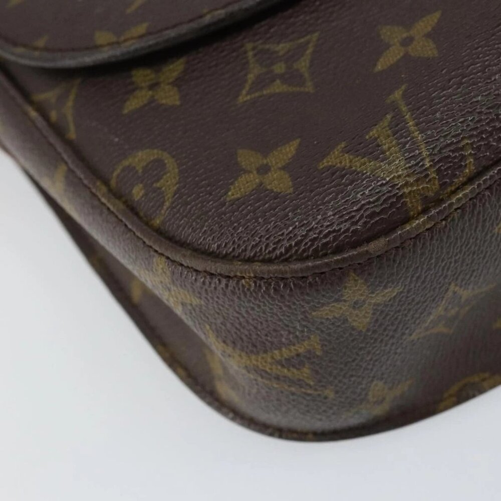 LOUIS VUITTON Monogram Saint Cloud GM Shoulder Bag Vintage M51242 LV Auth 142197 - Picture 2 of 15